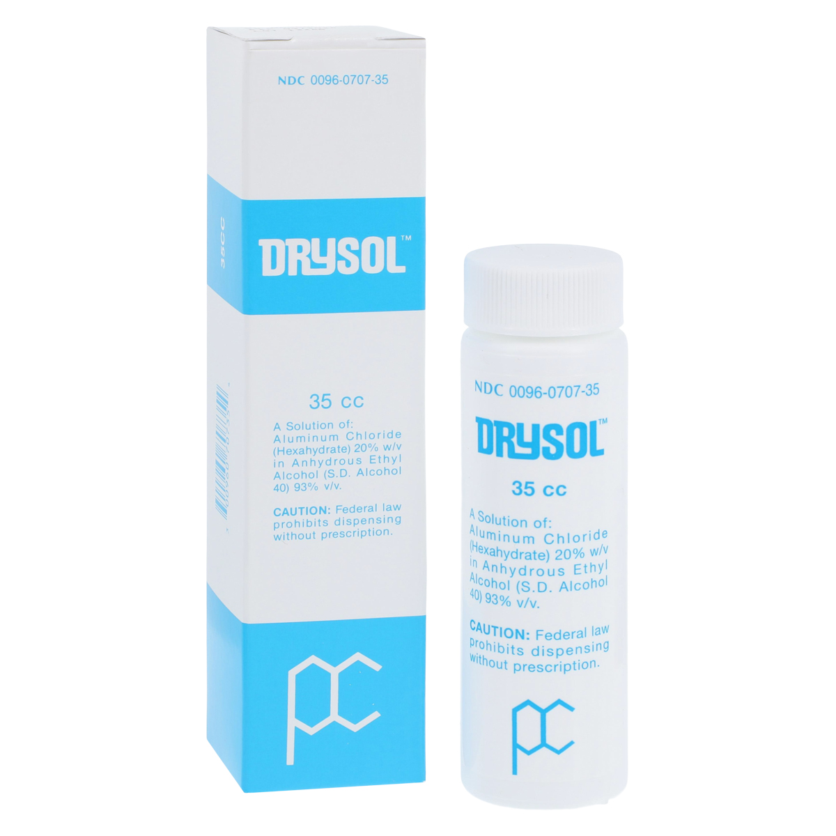 Drysol Extra Strength Topical Solution 20% Dab On Bottle 35mL Each